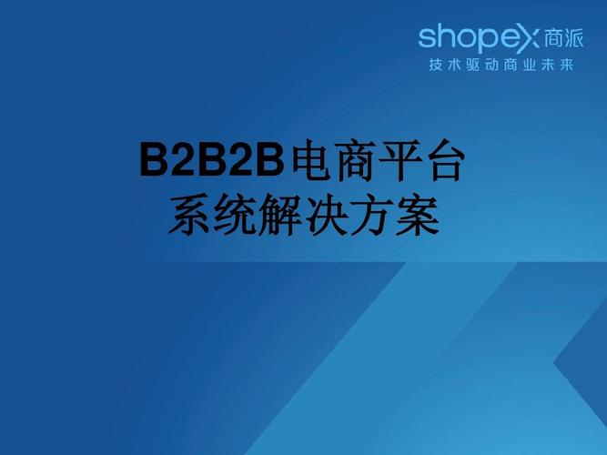 b2b2c电商平台项目方案书-上海商派-2014.5.28ppt
